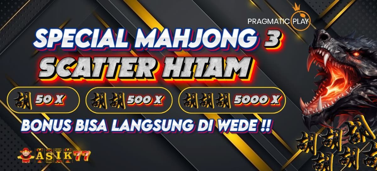 SCATTER HITAM MAHJONG 3
