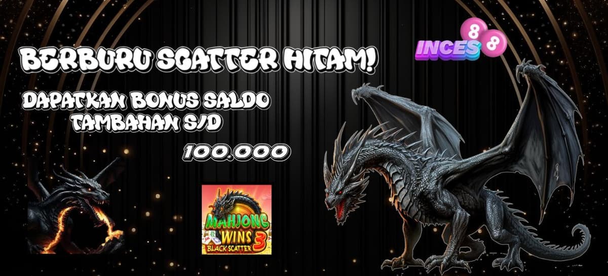 EVENT BONUS 3 SCATTER HITAM