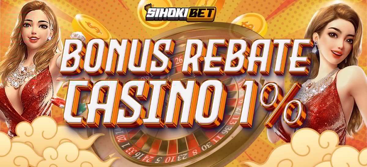 Promo REBATE CASINO 1%
