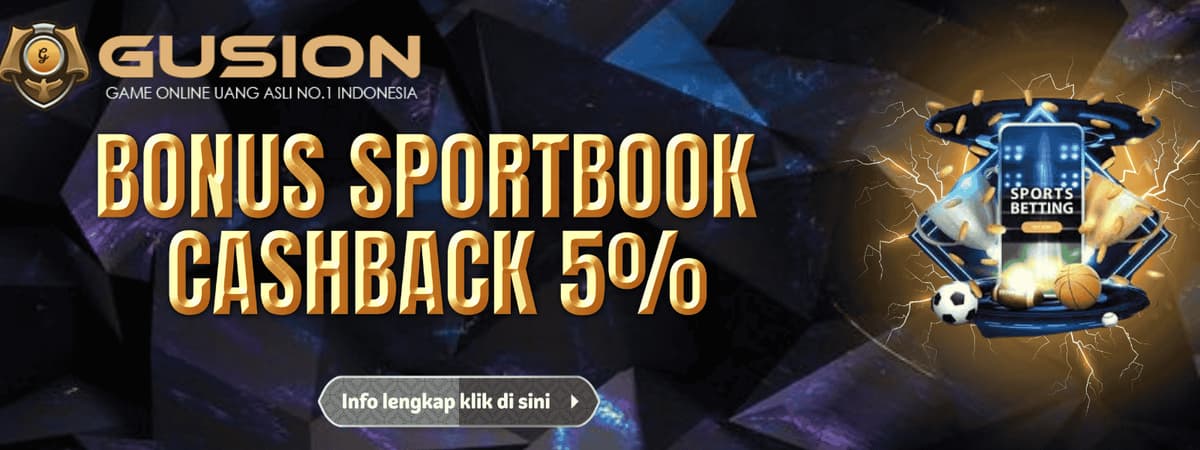 BONUS SPORTBOOK CASHBACK 5%
