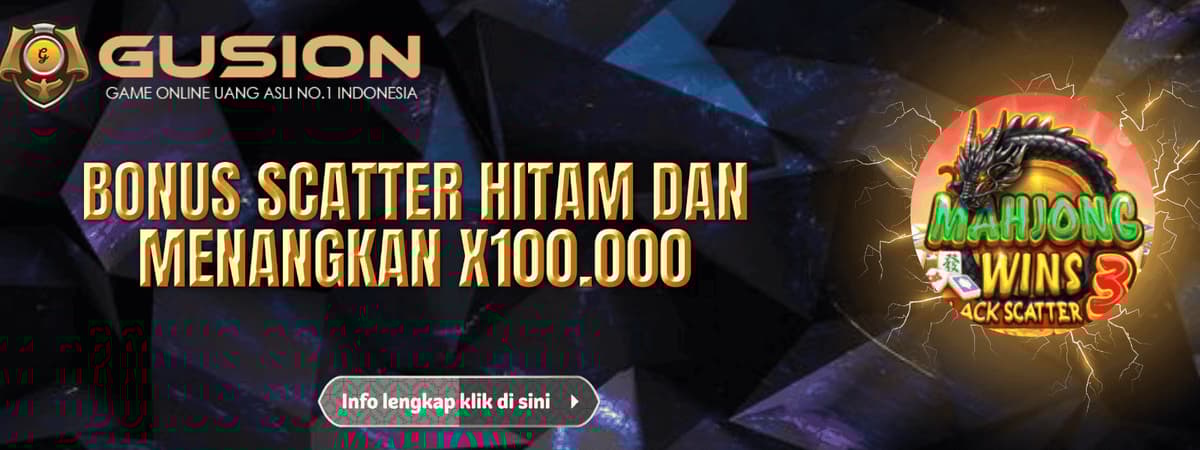 BONUS SCATTER HITAM MAHJONG WINS 3