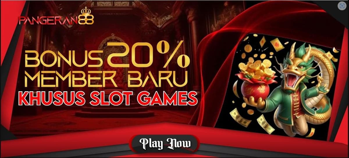 Promo BONUS DEPOSIT NEW MEMBER 20%