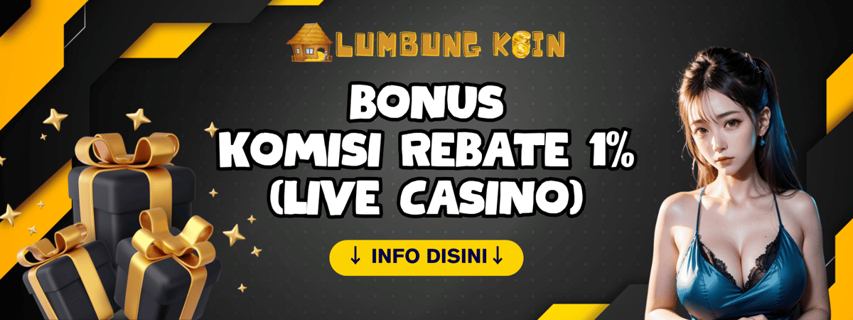 LUMBUNGKOIN - BONUS KOMISI REBATE MINGGUAN Banner