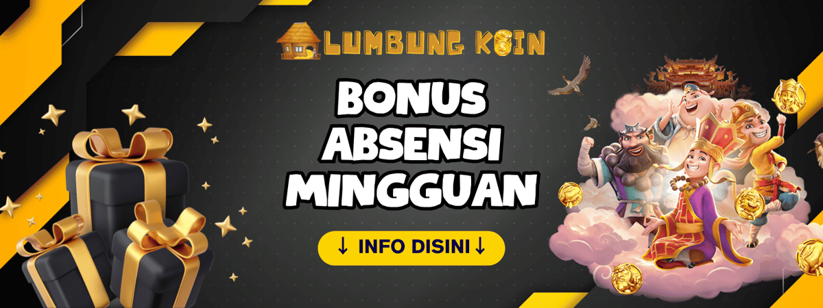 LUMBUNGKOIN - BONUS ABSENSI Banner