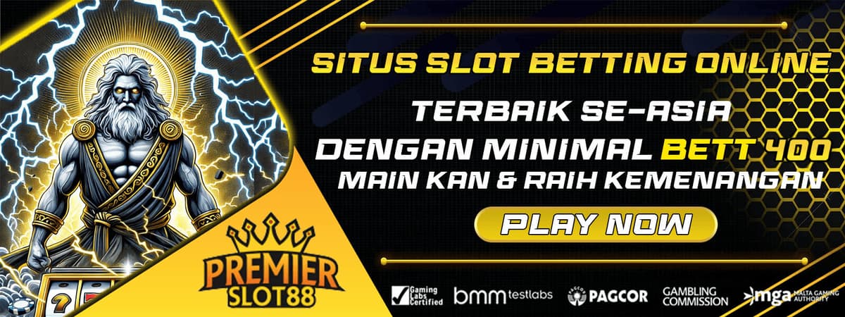 SITUS SLOT BETTING ONLINE TERBAIK SE-ASIA DENGAN MINIMAL BETT 200 MAIN KAN & RAIH KEMENANGAN Banner