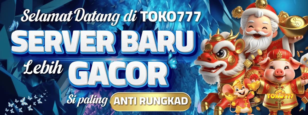 SELAMAT DATANG DI TOKO777 Banner