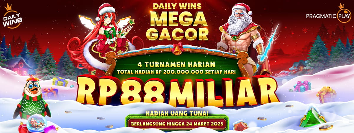 Daily Wins Mega Gacor Season 2 – Level 9 Banner