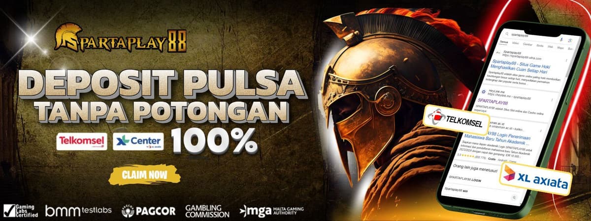 DEPOSIT PULSA TANPA POTONGAN 100%