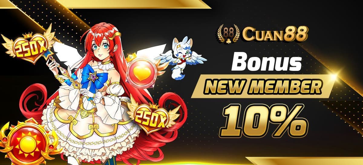 BONUS NEW MEMBER / cutt.ly/WAclaimbonusNewMemberCUAN88 Banner