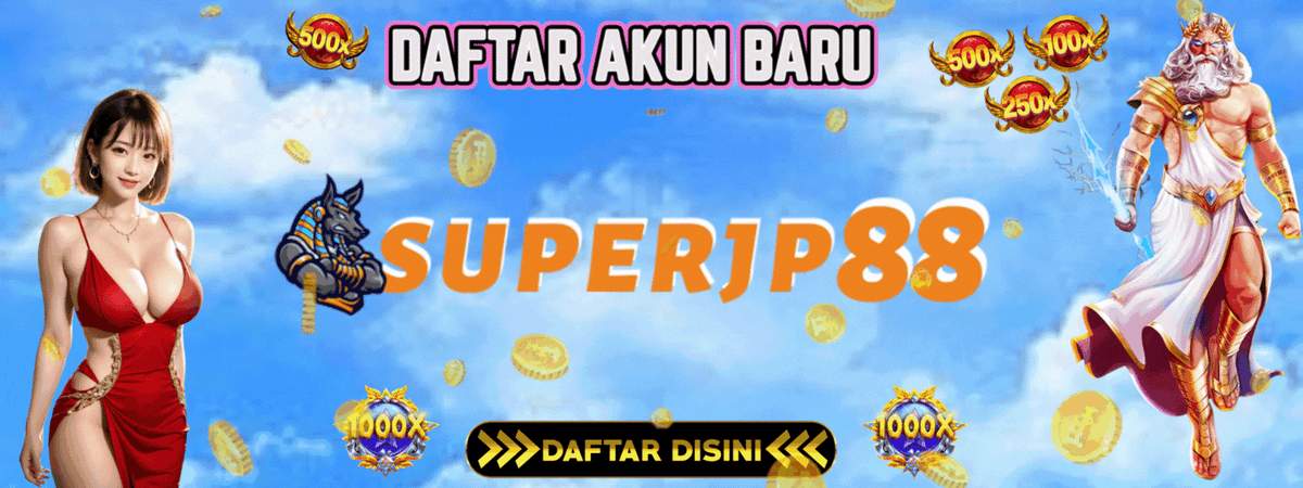 cutt.ly/LinkDaftarSUPERJP88 / DAFTAR AKUN BARU Banner