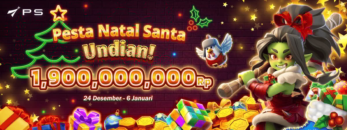 Playstar - Santa Christmas Party Banner