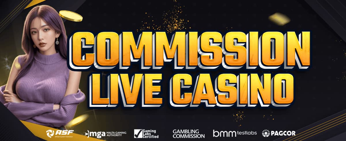 BONUS COMMISSION CASINO 1%