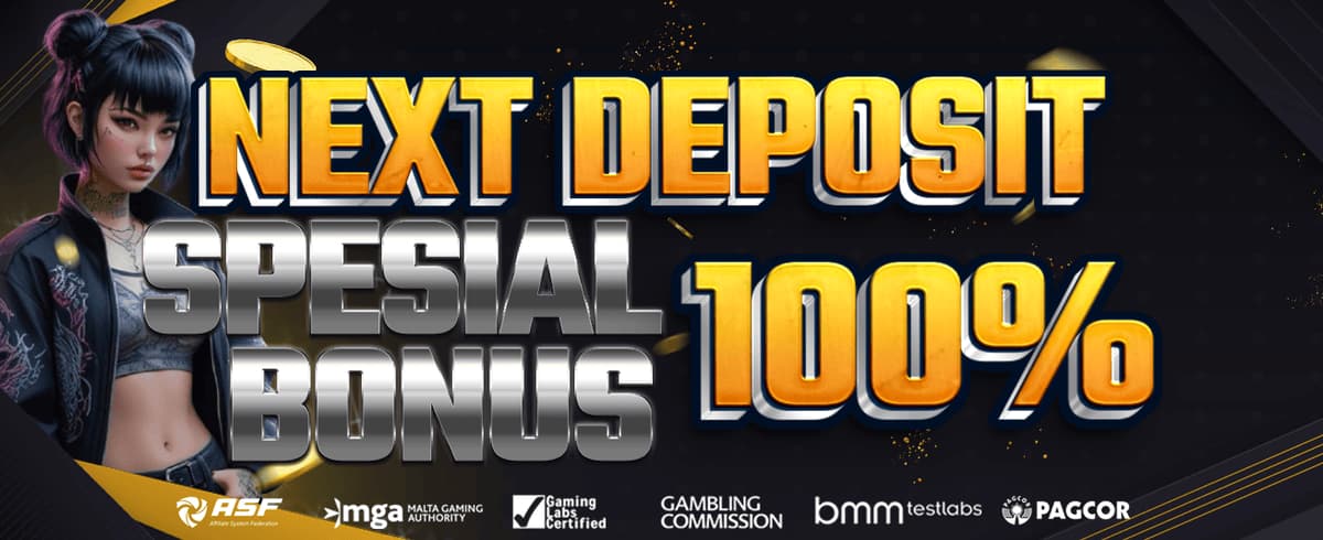SPECIAL BONUS NEXT DEPOSIT 100%