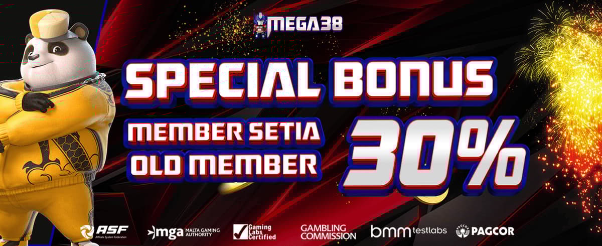 SPECIAL BONUS MEMBER SETIA MEGA38