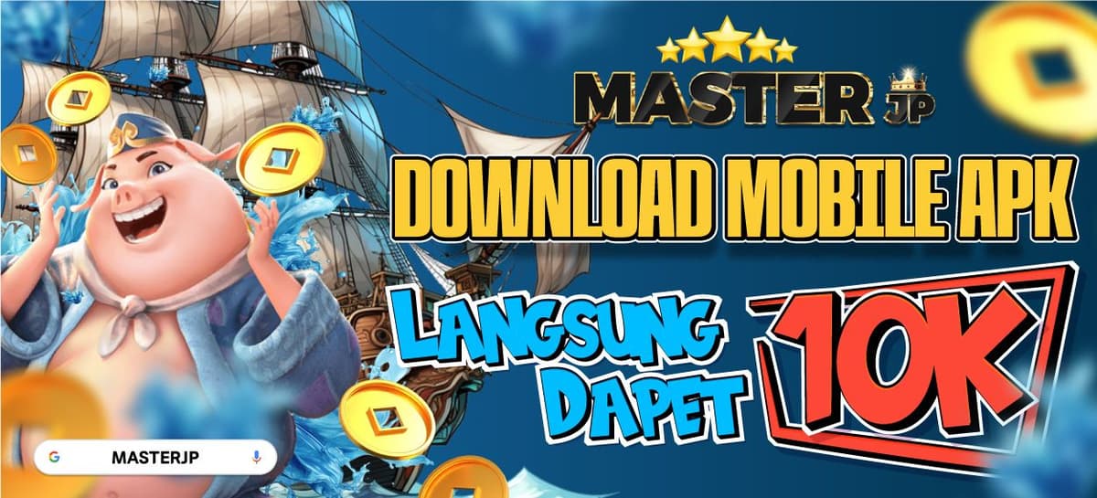 Promo BONUS DOWNLOAD APK MASTERJP FREE SALDO 10K