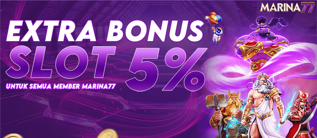BONUS DEPOSIT HARIAN SLOT 5%