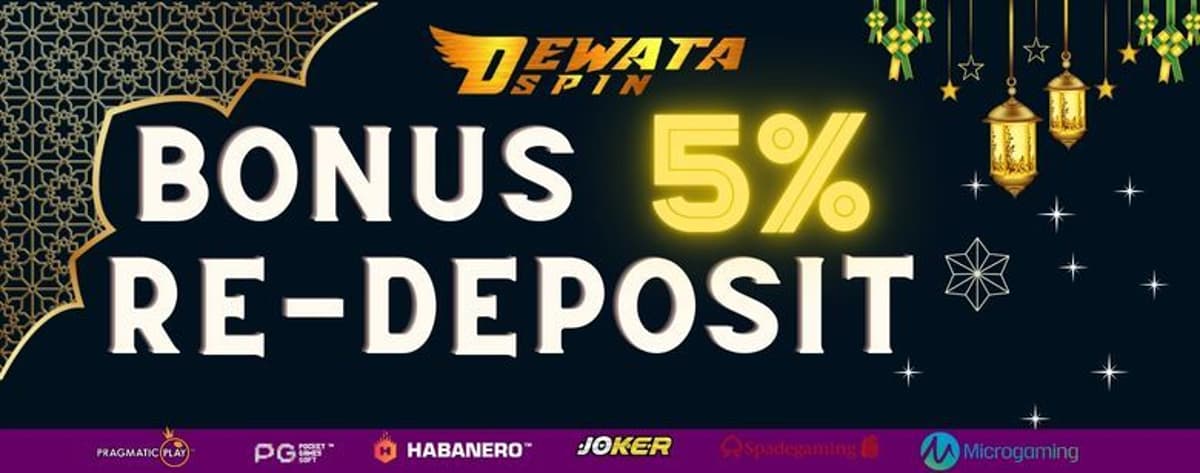 Promo REDEPO HARIAN 5%