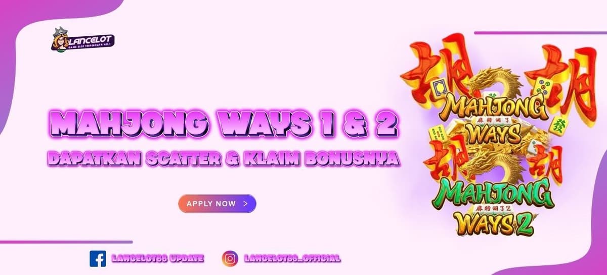 EVENT SCATTER MAHYONG WAYS 1 & MAHYONG WAYS 2