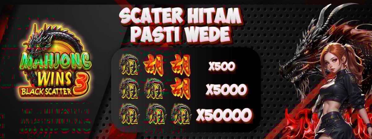 Scater Hitam Banner