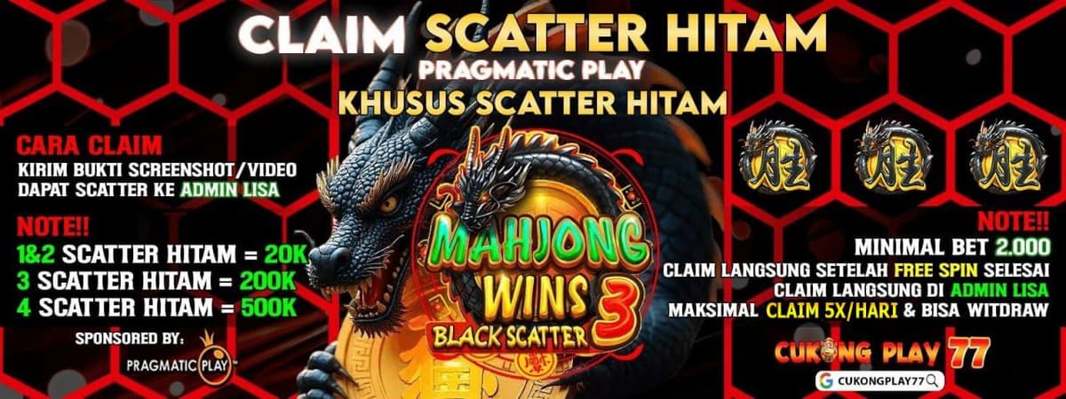 Promo EVENT SCATTER HITAM