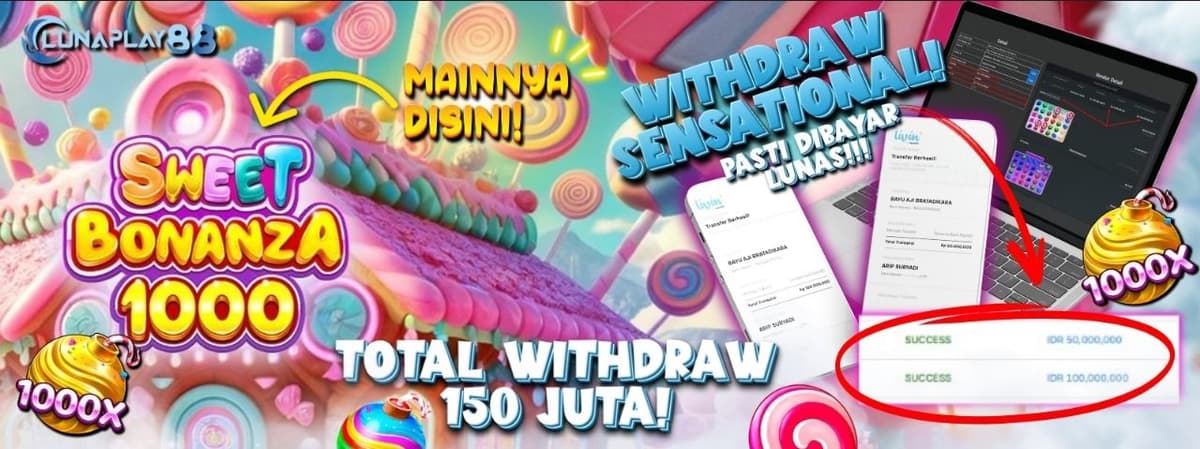 WD SWEET BONANZA Banner