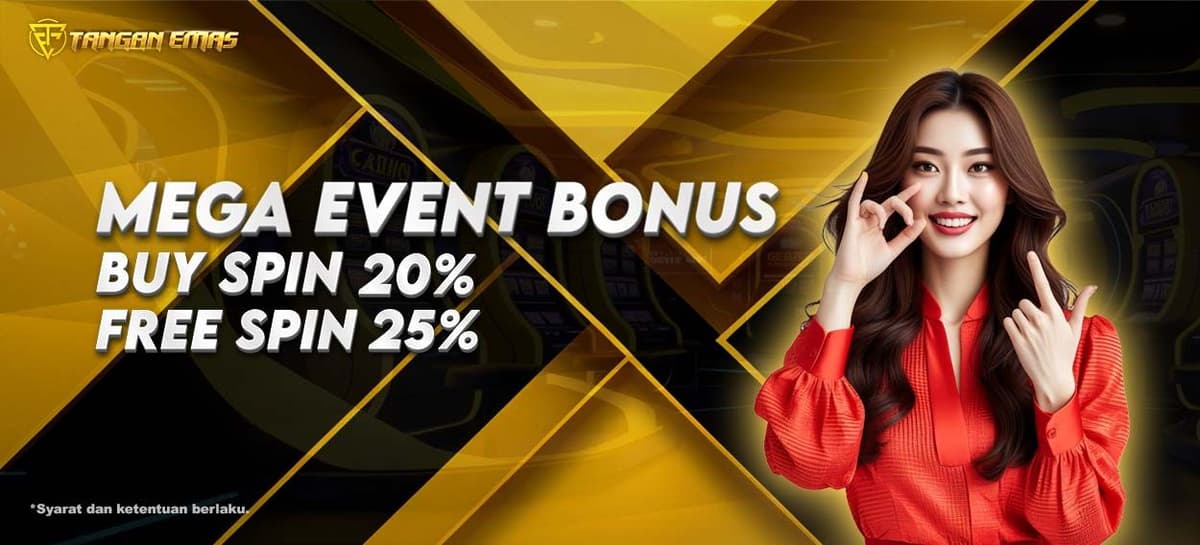 Promo EVENT FREESPIN 25% BUYSPIN 20%