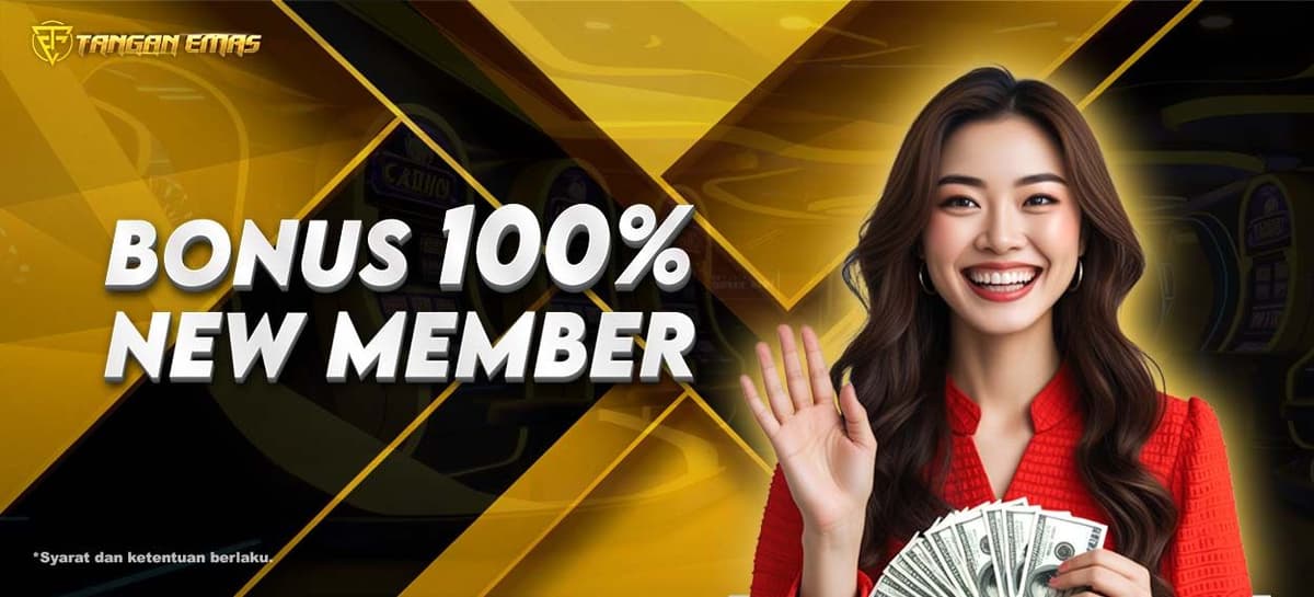 Promo Bonus New Member 100%