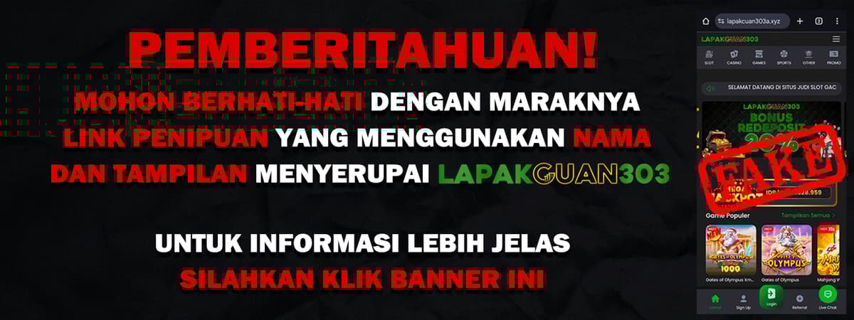 WASPADA LINK PHISING MENYERUPAI LAPAKCUAN303