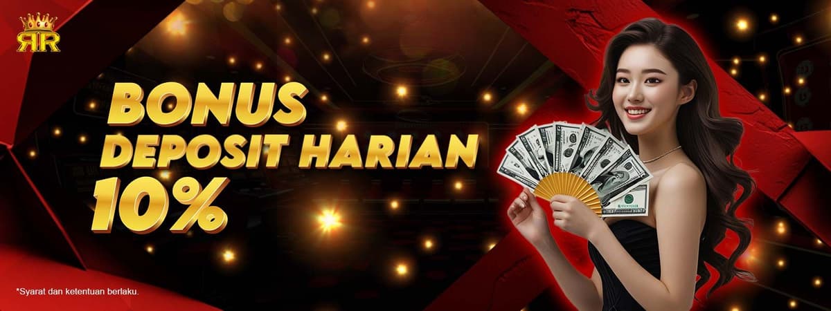 BONUS HARIAN 10% Banner