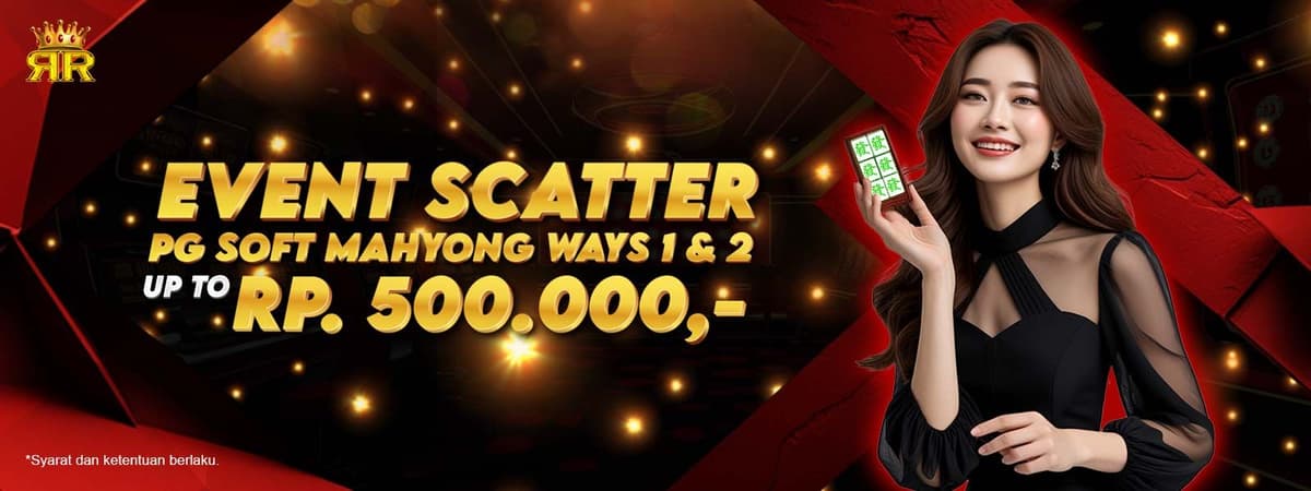 EVENT SCATTER MAHJONG WAYS 1 & 2 Banner