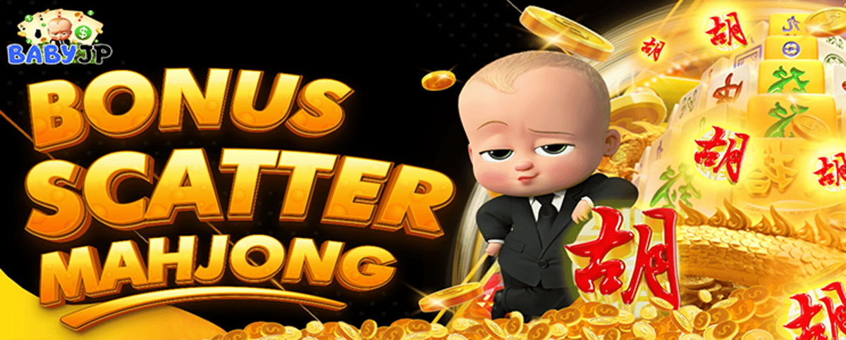 Bonus Scatter Mahjong Banner