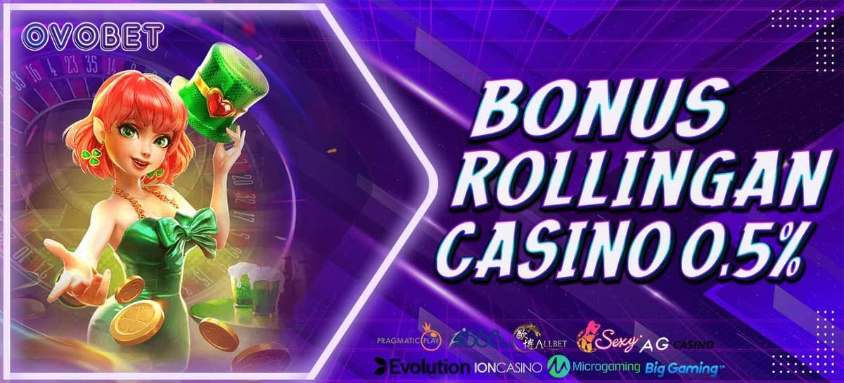 Promo Bonus Commision Casino UP 0.5%