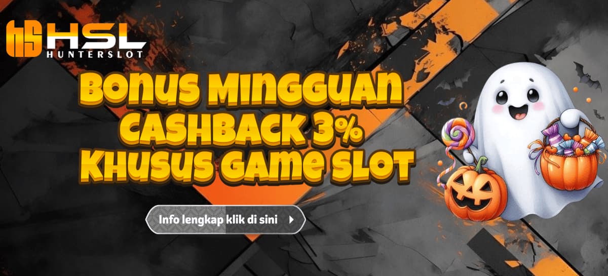 BONUS MINGGUAN CASHBACK 3% KHUSUS GAMESLOT