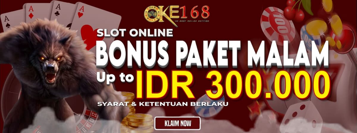 BONUS PAKEY MALAM Banner