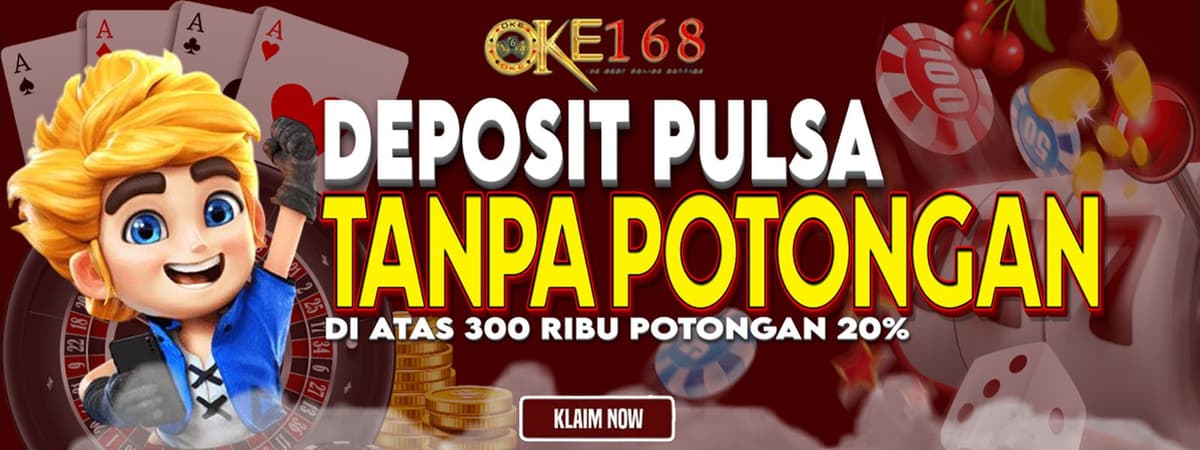 DEPOSIT PULSA TANPA POTONGAN Banner