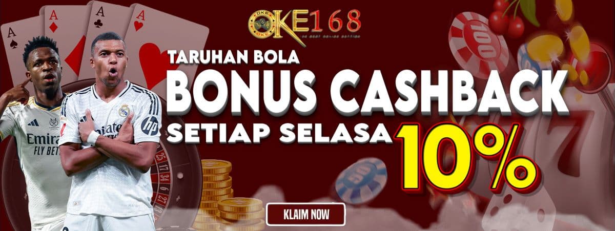 BONUS CASHBACK HINGGA 10% SPORTBOOK