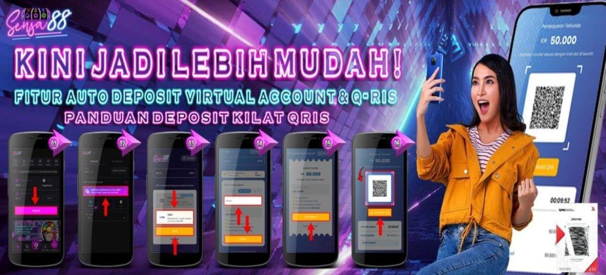 Deposit QRIS Sekarang Lebih Mudah Banner