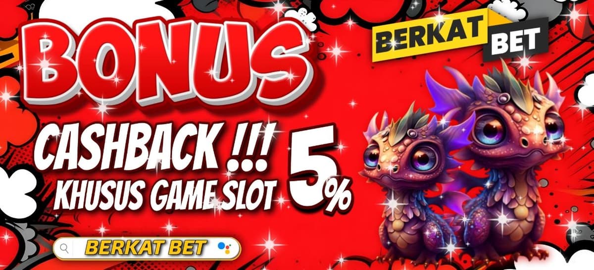 Cashback 5% Khusus Slot