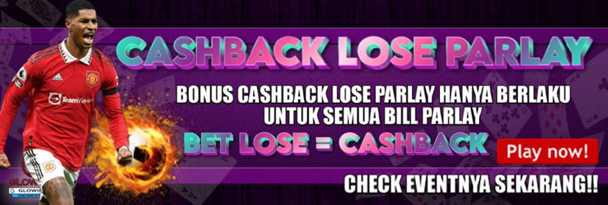 CASHBACK LOSE PARLAY 100%