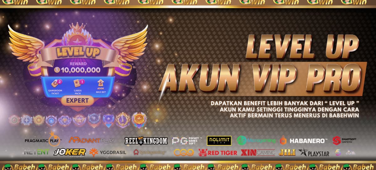 LEVEL UP VIP BABEHWIN BENEFIT Banner