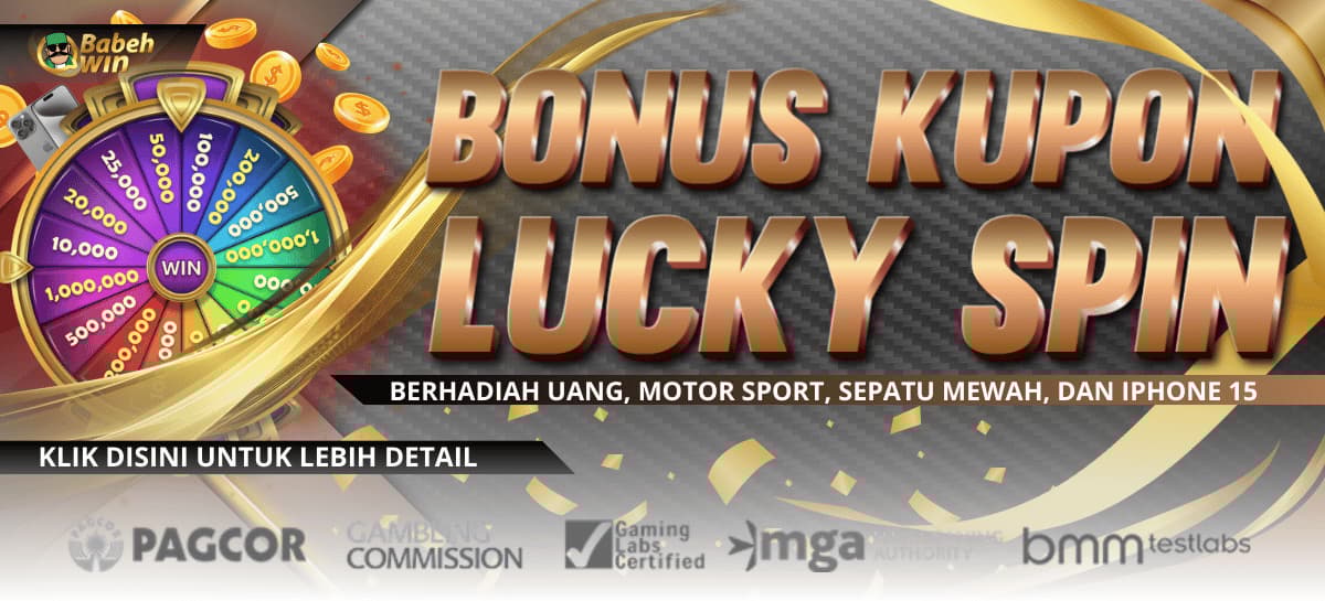 BONUS KUPON LUCKY SPIN
