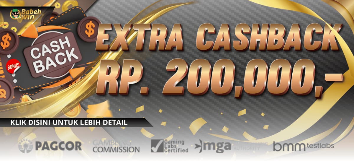 Promo CASHBACK BULANAN BABEHWIN