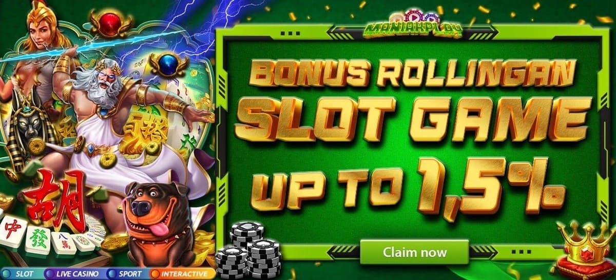 BONUS ROLLINGAN UP TO 1.5% (SLOT)