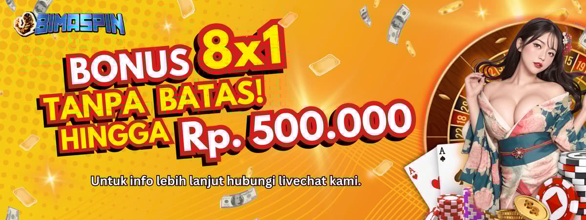 DEPOSIT 8X FREE 1X