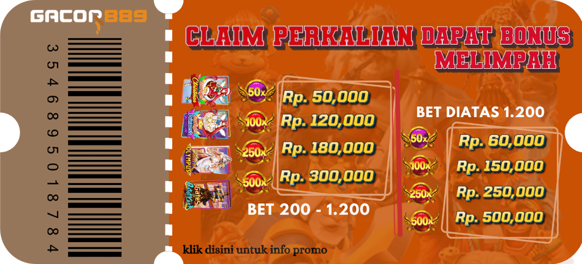 Promo BONUS PECAH PERKALIAN