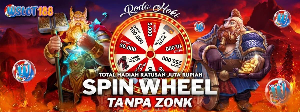 EVENT SPIN WHEEL TANPA ZONK Banner