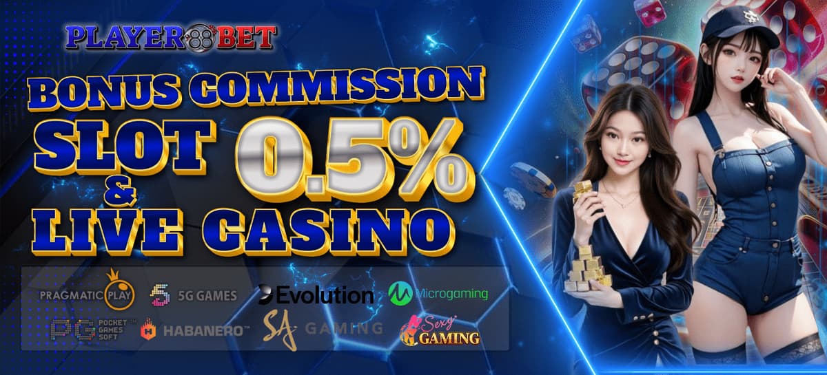 BONUS ROLLINGAN SLOT & LIVE CASINO 0.5%