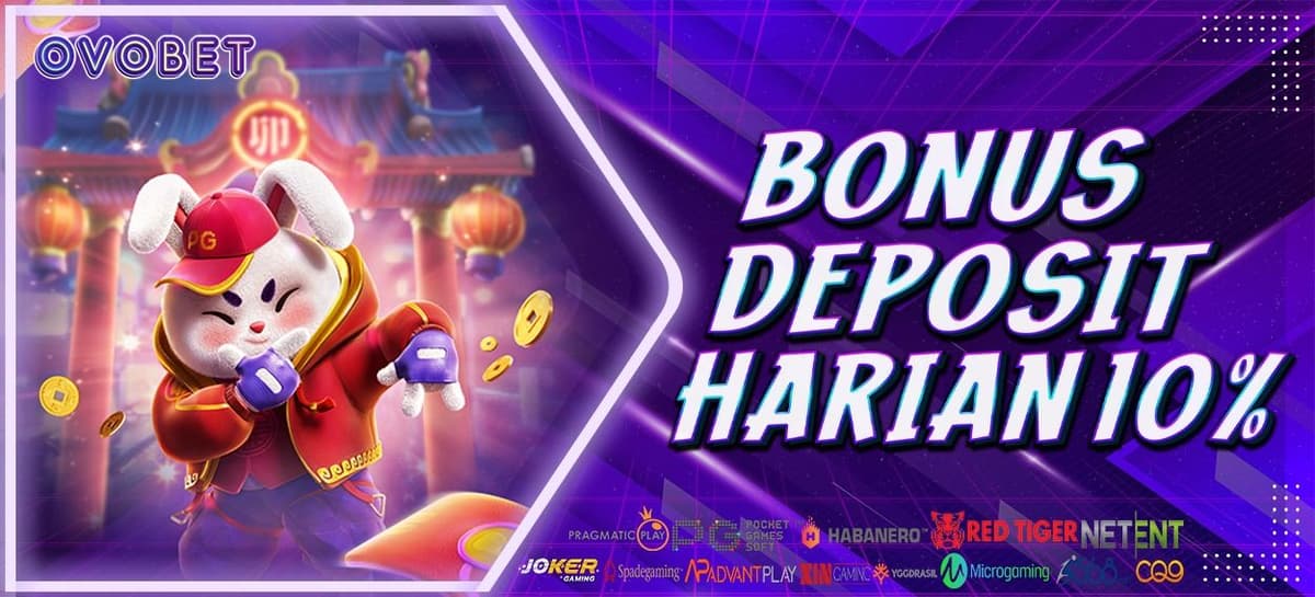 Promo BONUS DEPOSIT HARIAN 10%