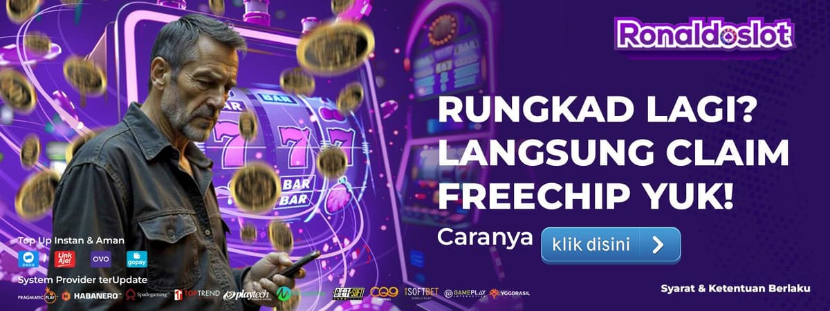 BONUS RUNGKAD DAPAT SALDO - RONALDOSLOT Banner
