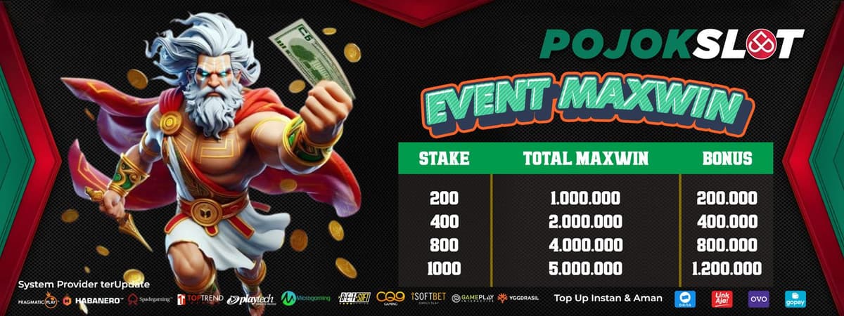 EVENT MAXWIN Banner
